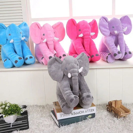 Coussin éléphant tout doux – Cadeau de naissance