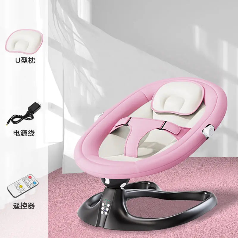 Electric Baby Swing – Soothing Cradle for Newborns