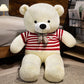 Dressed Bear Plush – Bowknot Soft Toy