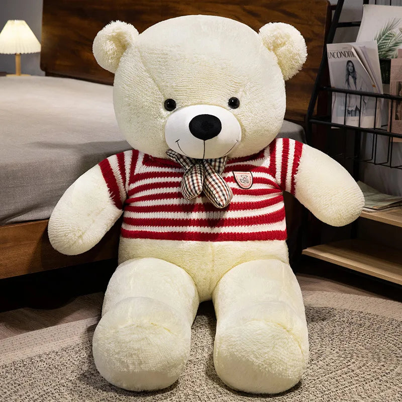 Dressed Bear Plush – Bowknot Soft Toy