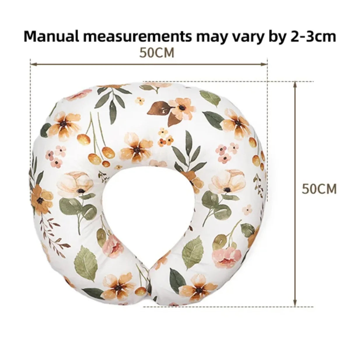 Soft U-Shaped Pillow for Baby Nursing and Pregnancy Comfort