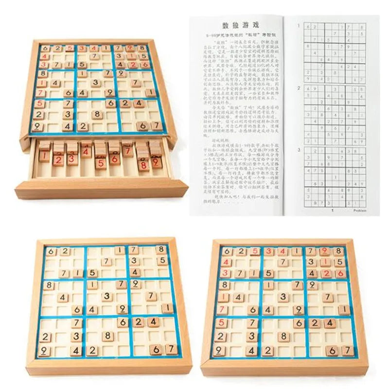 Montessori Sudoku – Wooden Logic Game