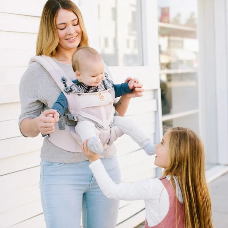 Porte-bébé Ergobaby en maille respirante – Toutes positions de portage (3 à 20 kg)