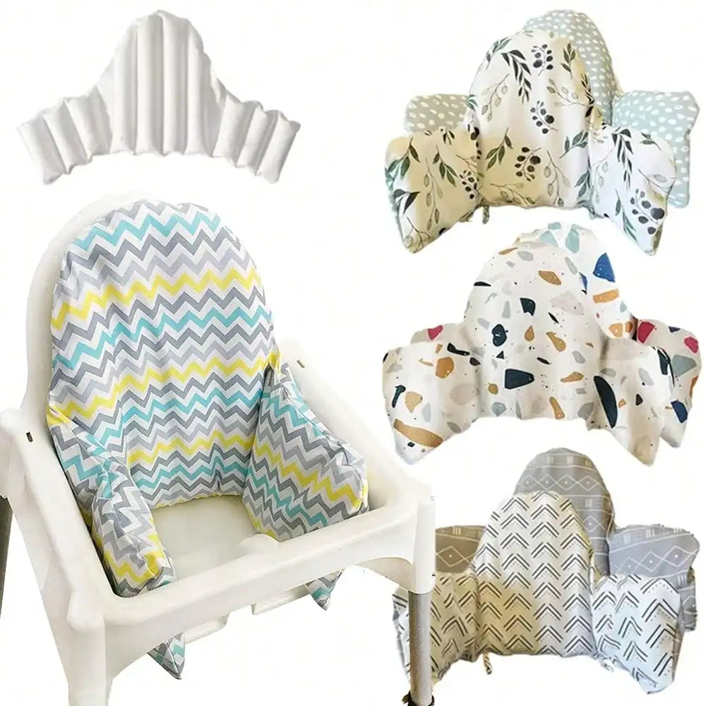 Double-Sided Baby Chair Cover – Built-In Inflatable Back Cushion