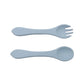 Toddler Meal Set – Non-Slip Silicone Bowl, Spoon & Fork