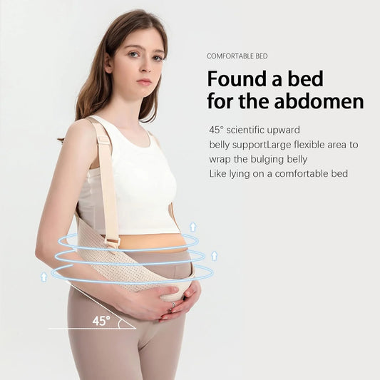 Adjustable Pregnancy Support Belt | Maternity Belly Band for Back & Abdomen