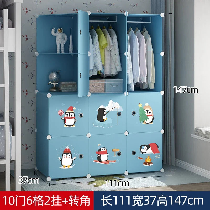 Rangement pour chambre de fille – Armoire et organisateur pour bébé
