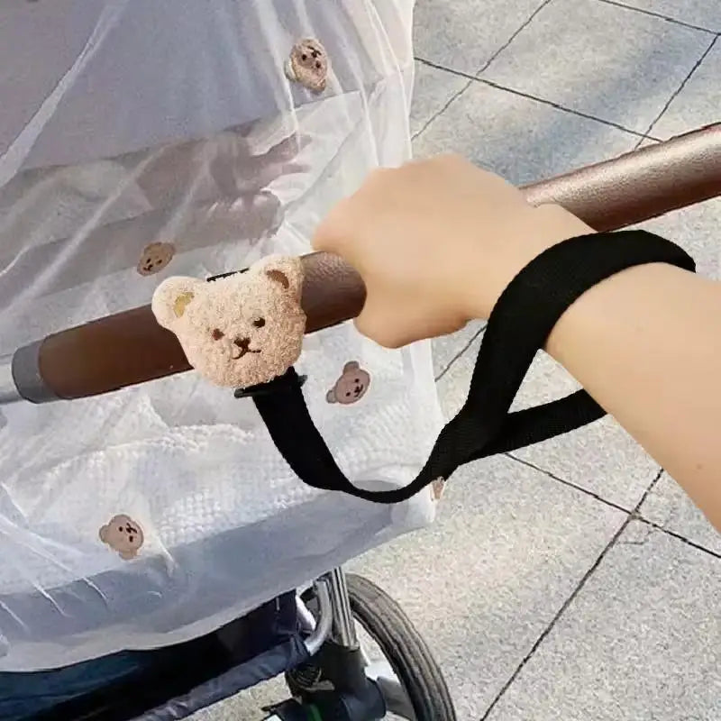 Non-Slip Baby Stroller Wrist Strap – Safety Handlebar Belt