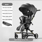 New 4-Wheel Baby Stroller – Lightweight, Foldable & Shock-Absorbing