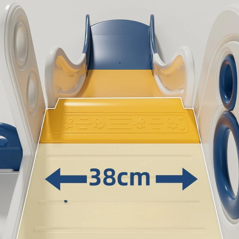 Foldable Toddler Slide Indoor Playset – Safe, Nonslip & Easy to Assemble
