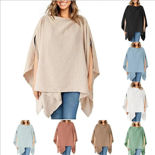 Mom’s Nursing Cover – Soft Cotton Privacy & Stroller Accessory