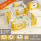 Foldable Baby Playpen with Crawling Mat – Safe & Ready to Use