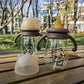300ml Baby Feeding Bottle – Drop-Proof Wide-Caliber Cup with Straw & Handles
