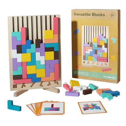 3D Wooden Puzzle – Brain-Boosting Fun!