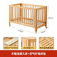 Convertible Baby Bassinet – Guardrail & Rolling Design