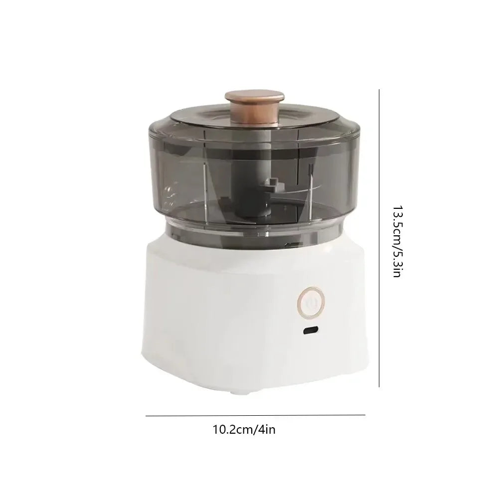 Electric Mini Grinder – 350ml Baby Food Processor & Vegetable Shredder