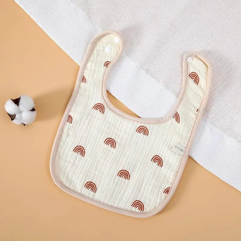 Toddler Feeding Bib – Soft Cotton Saliva Towel