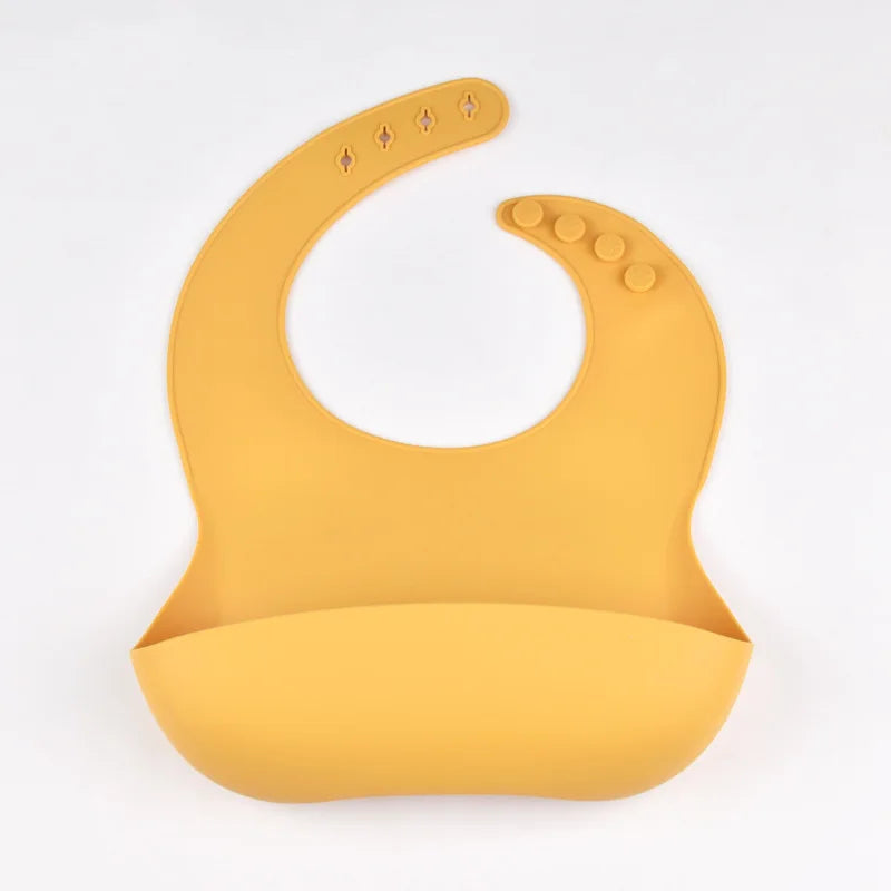 Infant Eating Bib – Pocket Bib for Saliva & Food Spills