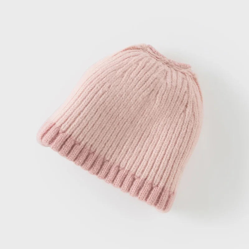 Joli bonnet en tricot coupe-vent pour bébés filles et garçons