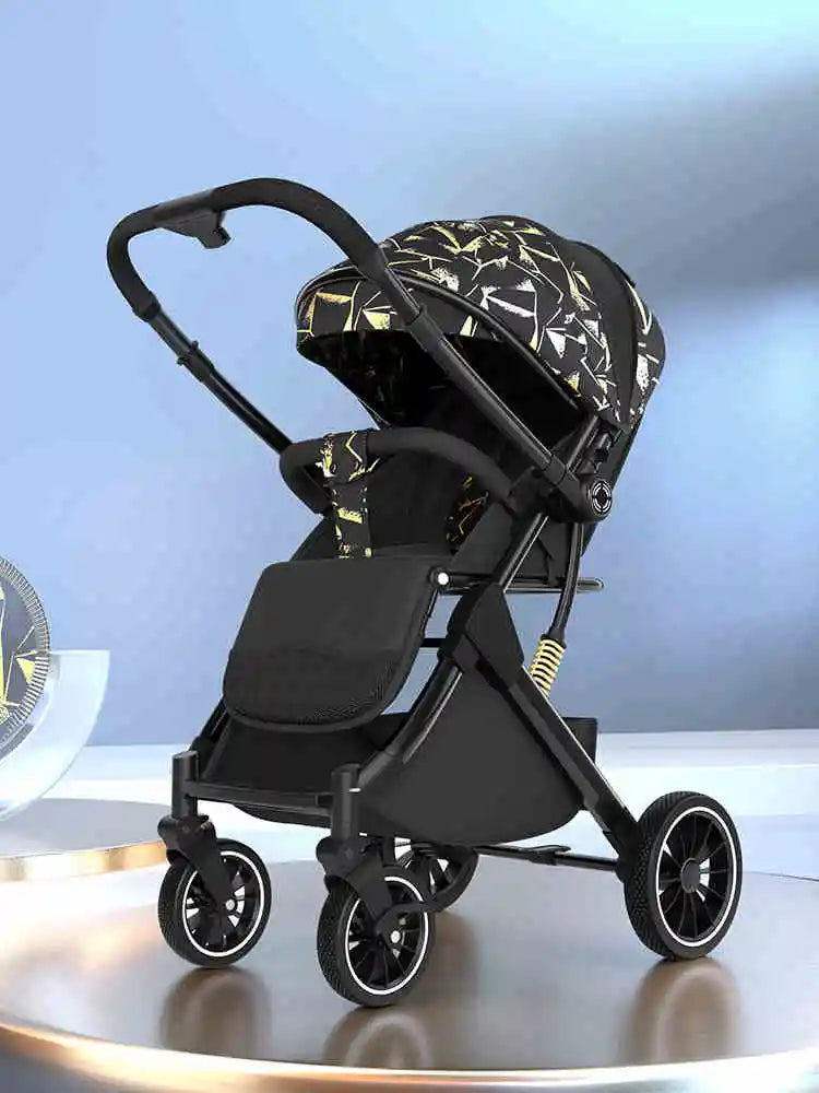 Lightweight Baby Stroller (0–3Y) – Sit & Lie, Multi-Child Comfort