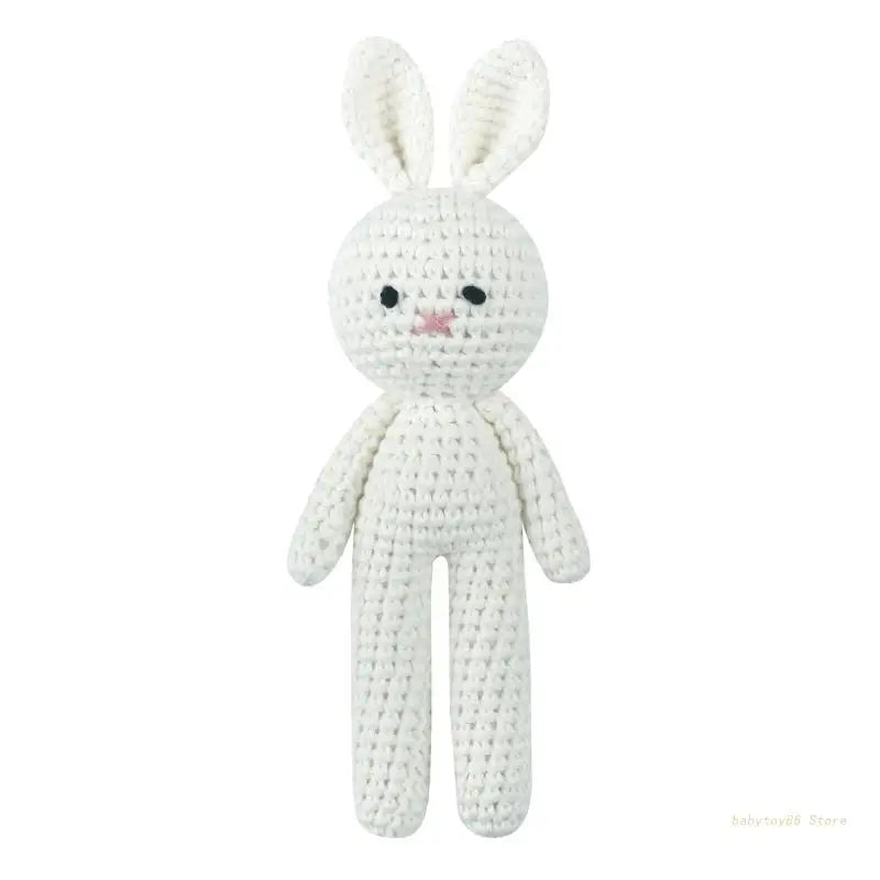 Lapin au crochet fait main – Jouet apaisant pour dormir