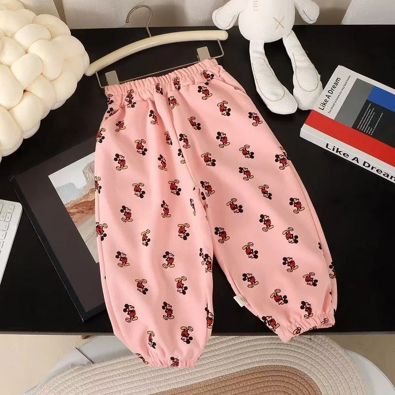 Autumn Baby Outfit – Mickey Sweatshirt & Pants Set