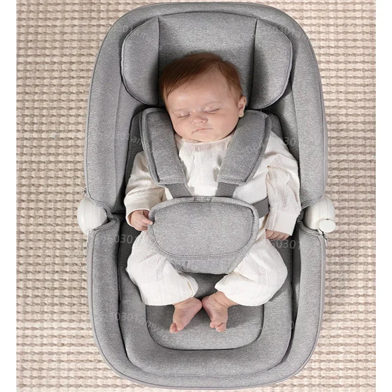 Transat bébé de luxe – Contrôle par application et rotation à 360°