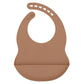 Adjustable Silicone Waterproof Baby Feeding Bib (BPA-Free)