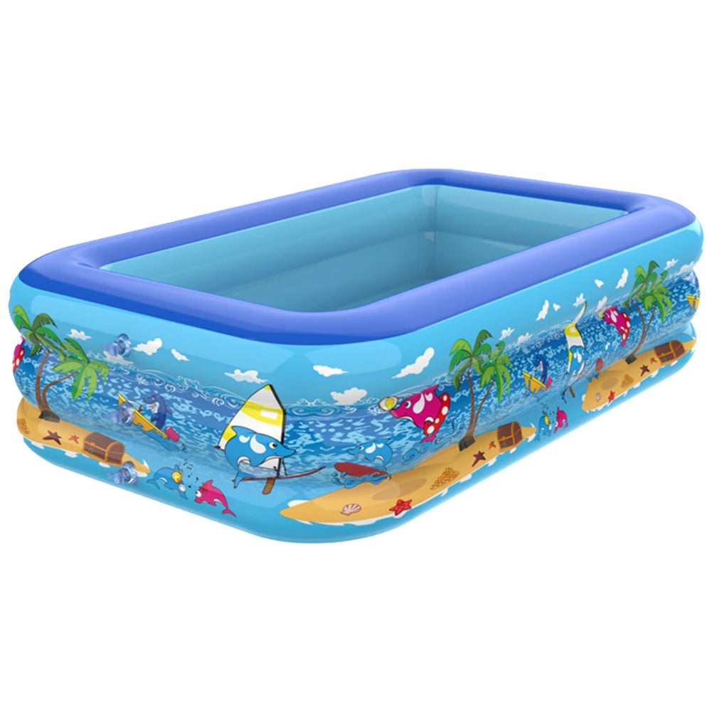 Baby Inflatable Pool – Removable Family Swimming Pool for Hot Days