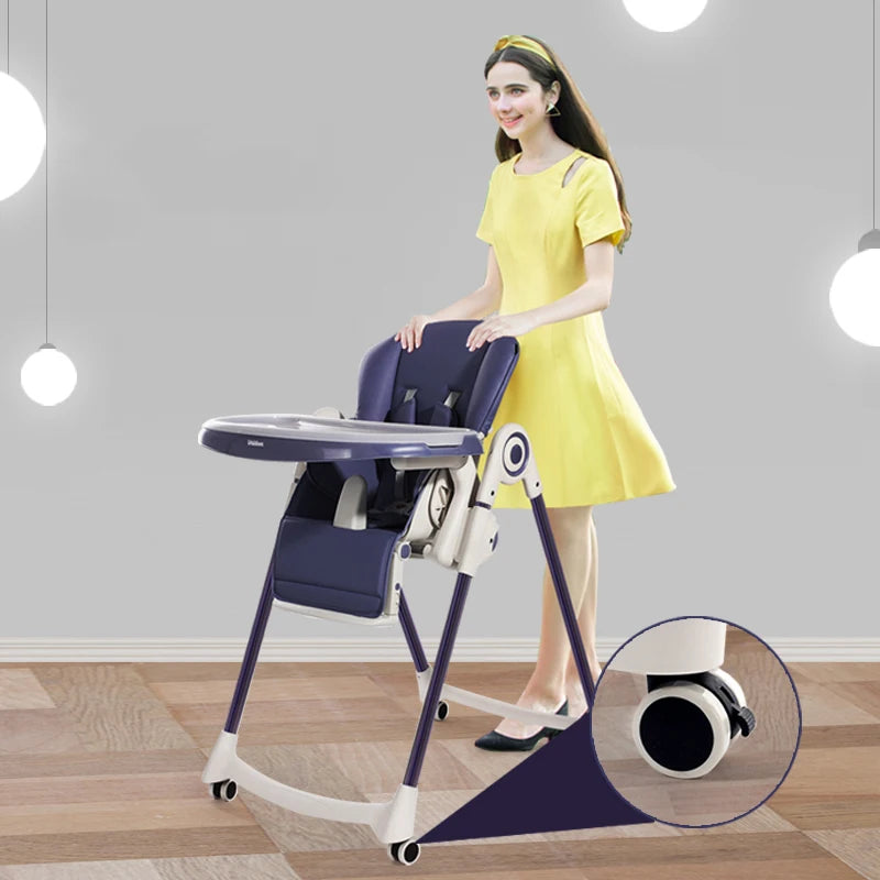 Multi-Functional Baby Dining Chair – Portable & Height Adjustable