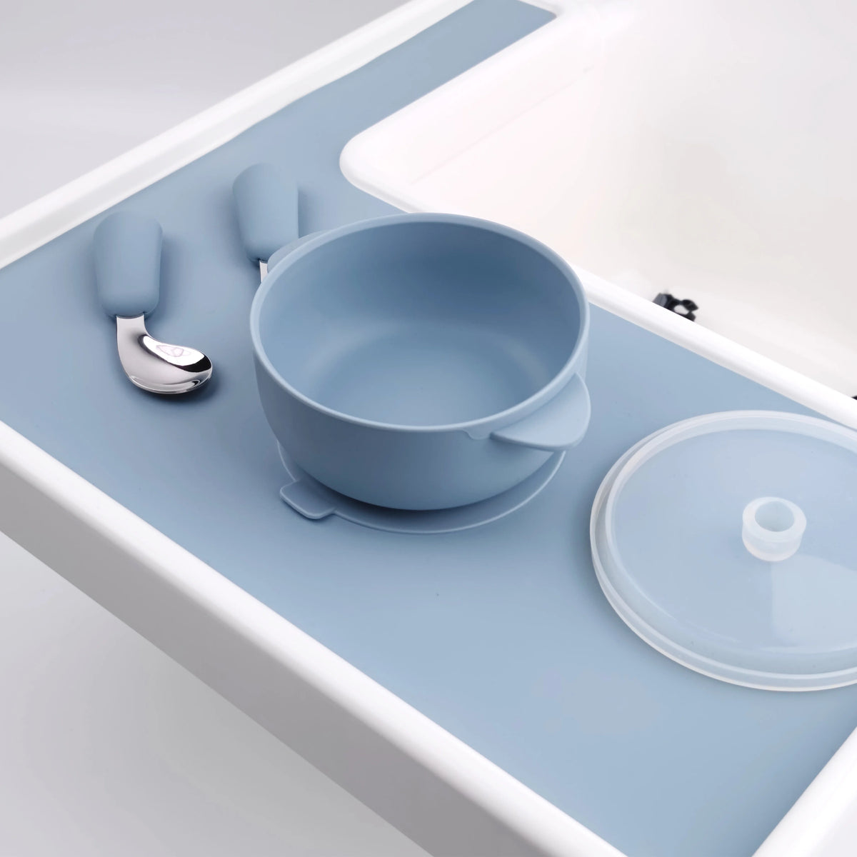 Baby Silicone Placemat – Fits High Chair Tray, Easy to Clean