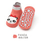 Chaussettes bébé antidérapantes mignonnes – Imprimé animal d'été