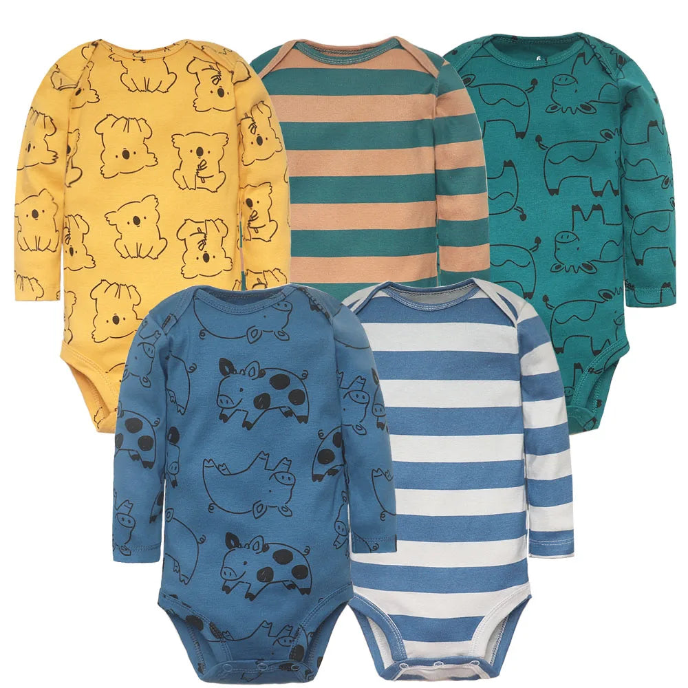 Newborn Cartoon Jumpsuits