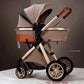 2025 High Landscape 3-in-1 Luxury Baby Stroller & Carriage – Infant Cradle