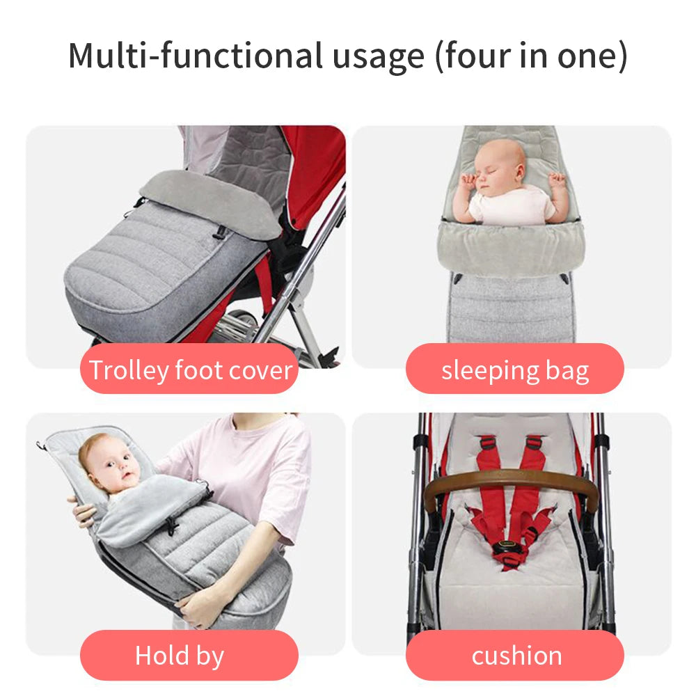 Waterproof Baby Stroller Sleeping Bag – Newborn Winter Travel Sack