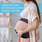Breathable Pregnancy Belly Band | Back & Waist Support for Expecting Moms