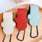 1–2PCS Rotatable PU Leather Stroller Hooks – 360° Pram Organizer