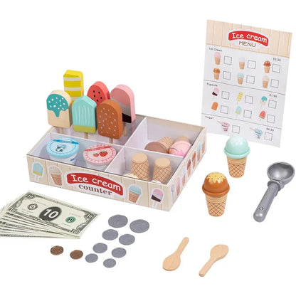 Jouet de comptoir à glaces – Ramassez, jouez et payez !