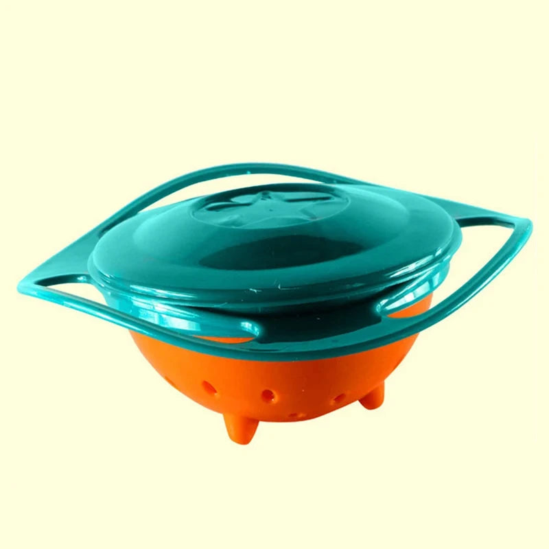 360° Gyro Baby Bowl – Spill-Proof Training Dish