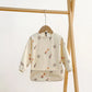 Tablier d'allaitement et d'art pour bébé à manches longues, doux et imperméable, collection 2025