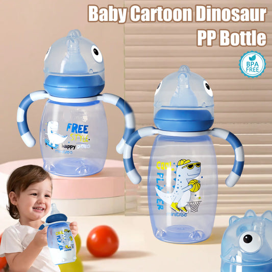 Newborn Feeding Bottle – 150/270ml, Safe PP, Leak-Proof
