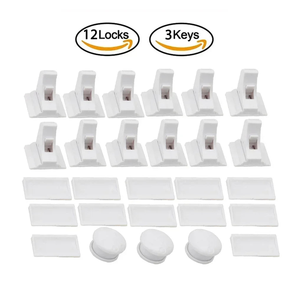 Magnetic Child Safety Locks 1-5PCS No Drilling