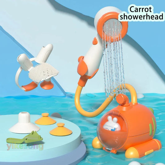 Baby Shower Submarine Toy – Sucker Mounted Sprinkler Fun