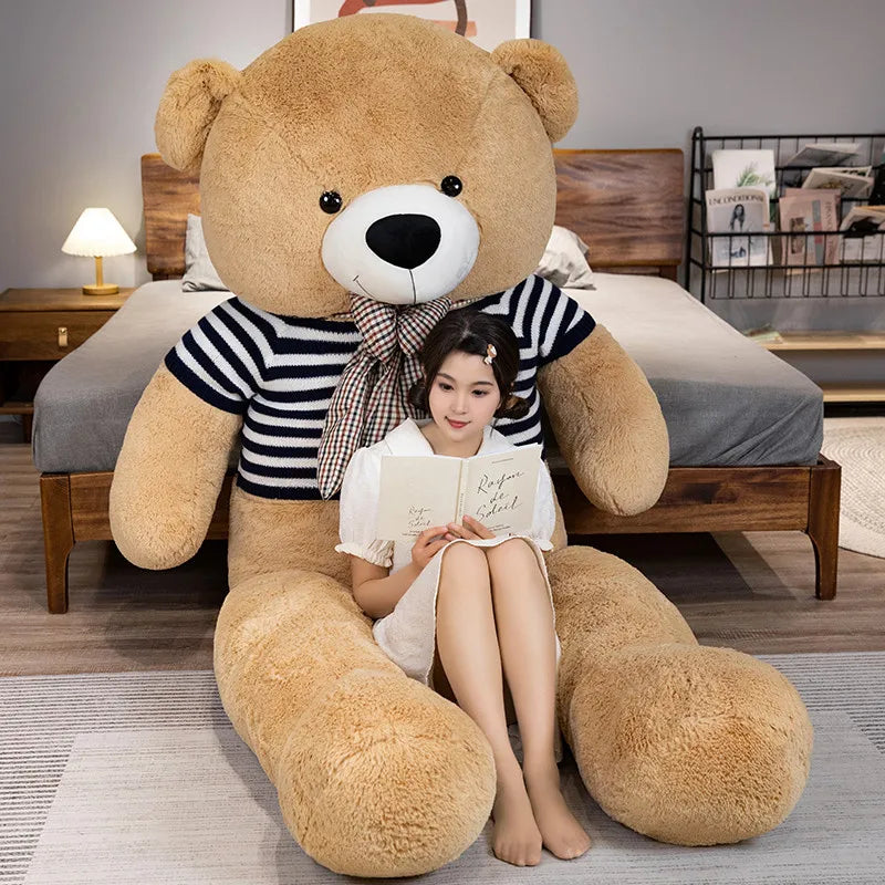 Dressed Bear Plush – Bowknot Soft Toy
