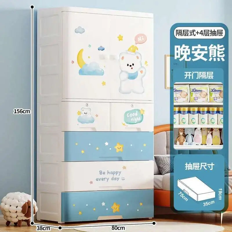 Armoire de rangement pour chambre de bébé