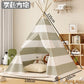 Tipi pour enfants de 1,6 m – Maison de princesse portable d'intérieur