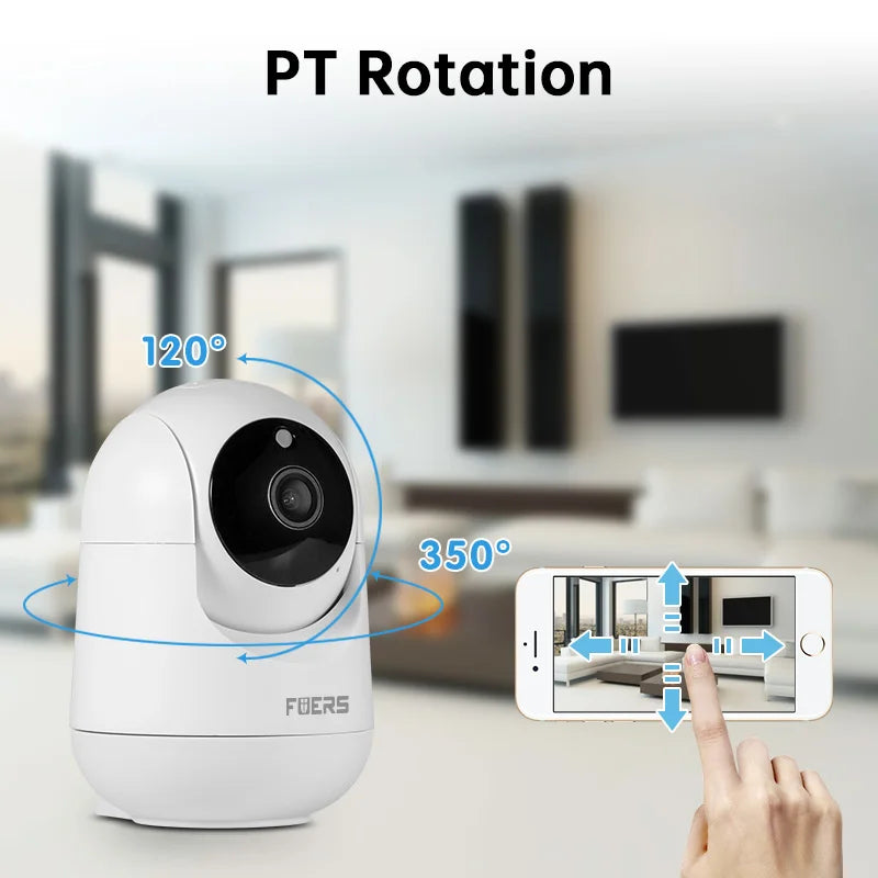 Fuers 5MP WiFi Smart Camera with AI Motion Tracking