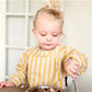 Erduo Waterproof Long-Sleeve Baby Feeding Bib