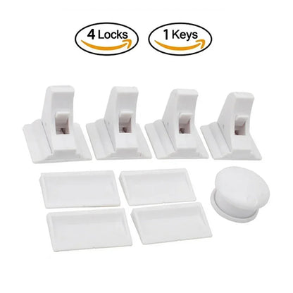 Magnetic Child Safety Locks 1-5PCS No Drilling