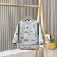 Tablier d'allaitement et d'art pour bébé à manches longues, doux et imperméable, collection 2025